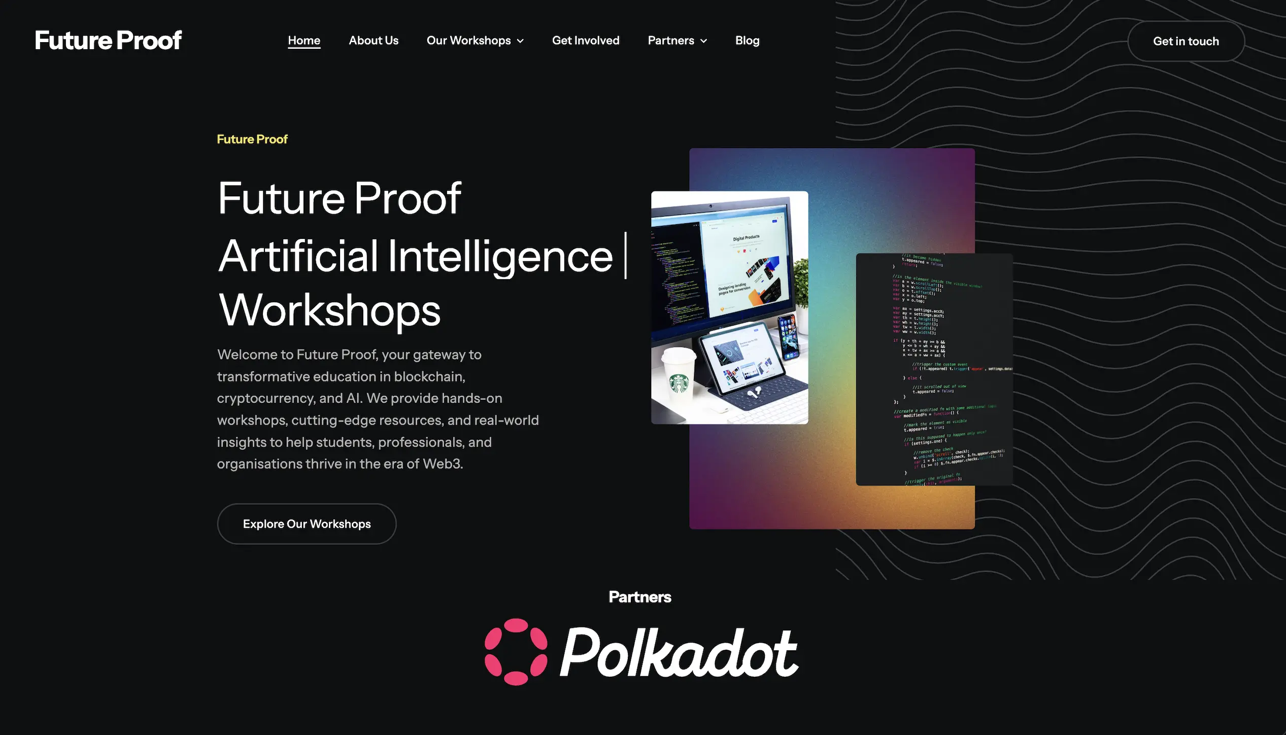 Learn Futureproof website preview